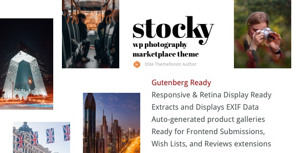 Stocky v1.6.2 - A Stock Photography Marketplace Theme
