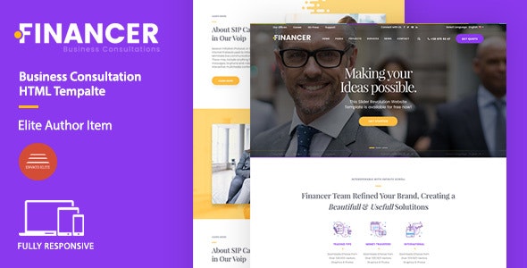Financer v1.0 - Business Consultations Template
