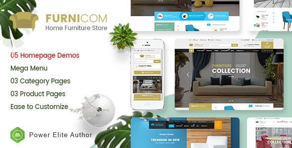 Furnicom v1.0 - Responsive Furniture & Interior HTML Template