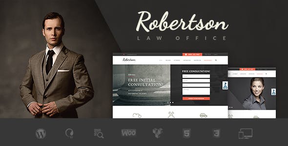 Law Office v2.5 - A Lawyers Attorneys Legal Office + RTL