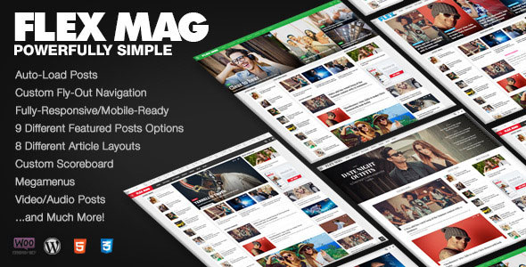 Flex Mag v3.2.0 - Responsive WordPress News Theme