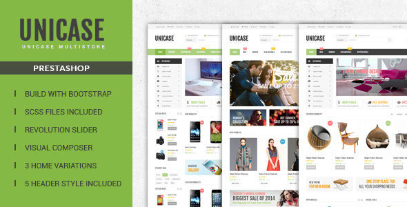 Unicase - Responsive Prestashop Theme