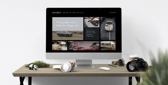 RoundRock v1.0.0 - Photography Portfolio & Blog Joomla Template