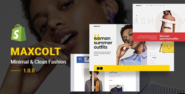 MAXCOLT v1.0 – Minimal & Clean Fashion Shopify Theme