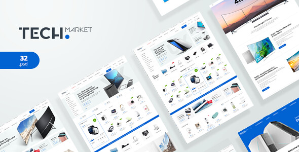 Download TechMarket v1.1 – Ultimate Shopify Template | Free Nulled Scripts