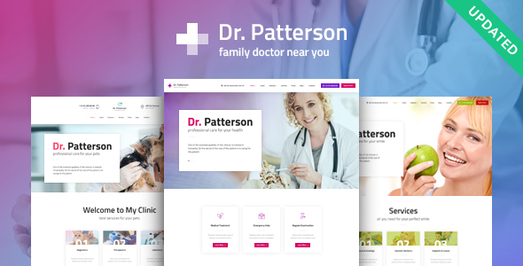 Dr.Patterson v1.2.0 - Medicine & Healthcare WordPress Theme