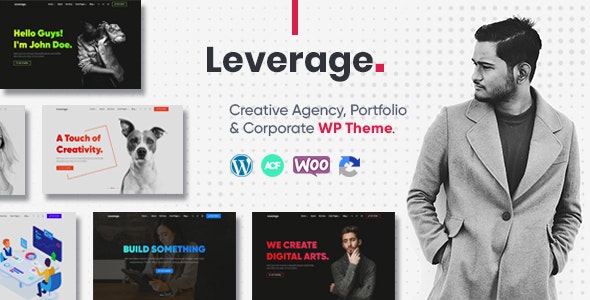 Leverage v1.0.3 - Creative Agency & Portfolio WordPress Theme