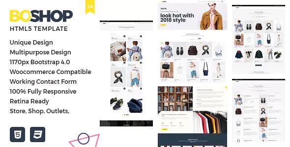 BoShop - Multipurpose eCommerce HTML5 Template