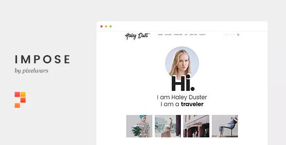 Impose Blog v1.1.2 - A WordPress Blog Theme For Bloggers