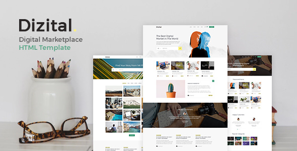 Dizital v1.0 - Easy Digital Downloads HTML Template