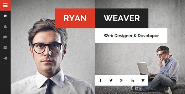 Divergent v2.3.1 - Personal Vcard Resume WordPress Theme
