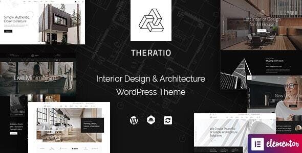 Theratio v1.1.3 - Architecture & Interior Design Elementor