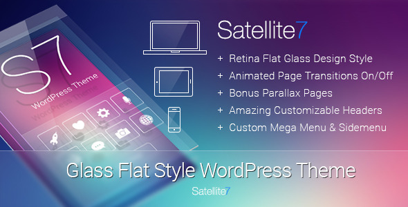 Satellite7 v3.0.5 - Retina Multi-Purpose WordPress Theme