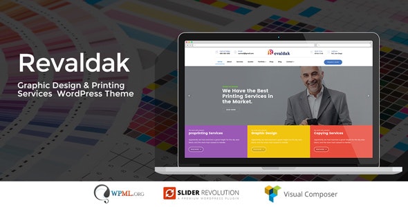 Revaldak v2.3 - Printing Services WordPress Theme