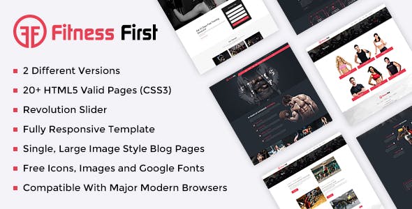 Fitness v1.0 - Gym Html Template