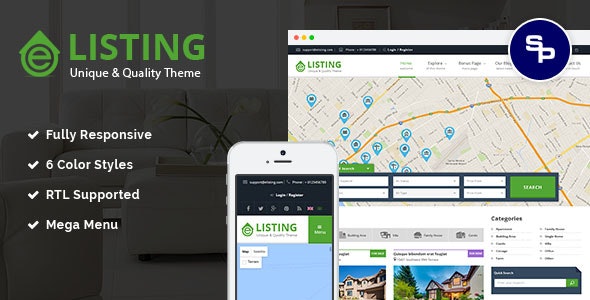 Download eListing v1.0.2 – Responsive Real Estate Joomla Template | Free Nulled Scripts