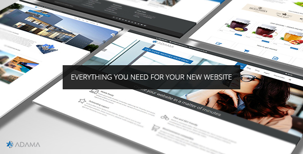 Adama v1.5.4 - Responsive Multi-Purpose WordPress Theme