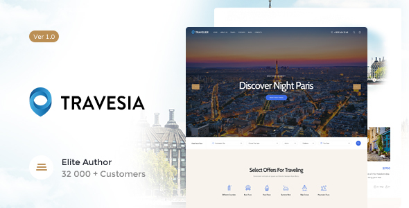 Travesia v1.1.2 - A Travel Agency WordPress Theme