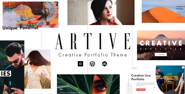 Artive v1.0.0 - Creative Portfolio Theme