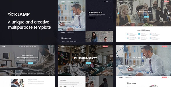 Klamp v1.0 - Creative Multipurpose HTML Template