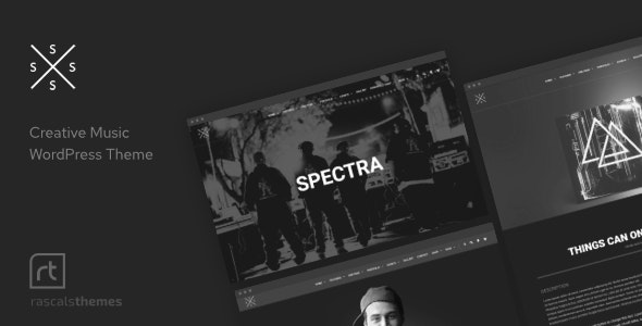 Spectra v2.5.4 - Music Theme for WordPress