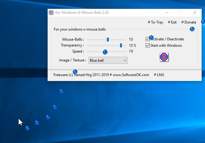 Download 4ur Windows 8 Mouse Balls 4.84 Portable