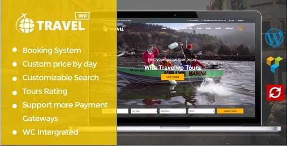 Travel WP v1.4.6 - Tour & Travel WordPress Theme