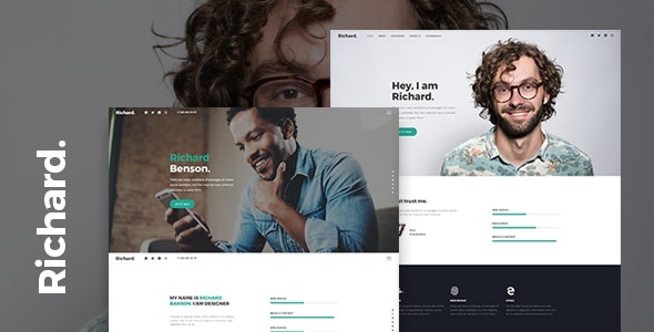 Richard v1.0 - Easy Onepage Personal Template