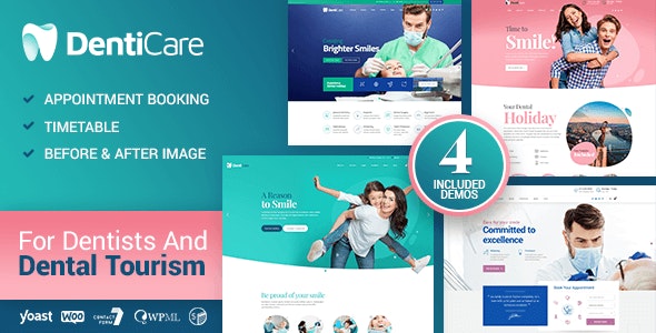 DentiCare v1.0.2 - Medical, Dentist & Dental Clinic
