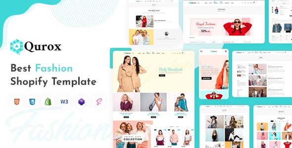Qurox v1.0 - Responsive Shopify Fashion Theme