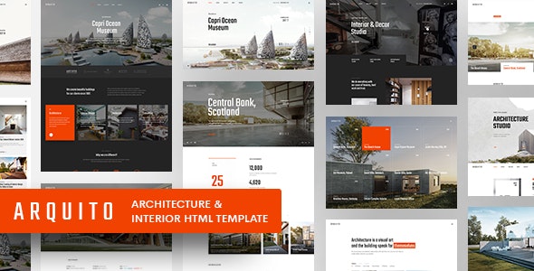 Arquito - 3D Architecture & Interior HTML Template