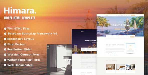 Himara v1.2.0 - Hotel Booking Template