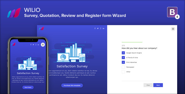 Download Wilio – Survey and Multipurpose Form Wizard | Free Nulled Scripts