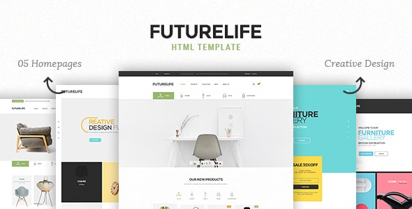 Futurelife v1.0 - eCommerce HTML Template