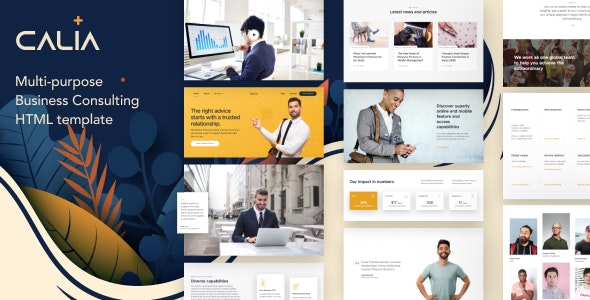 Calia v1.0 - Business Consulting HTML Template
