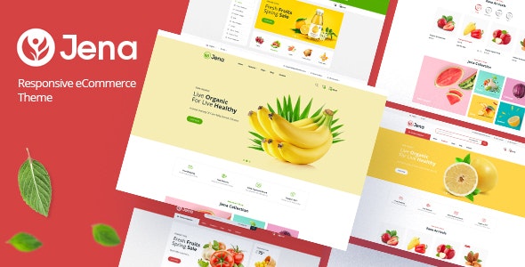 Jena v1.0 - Organic & Food Responsive Prestashop Theme