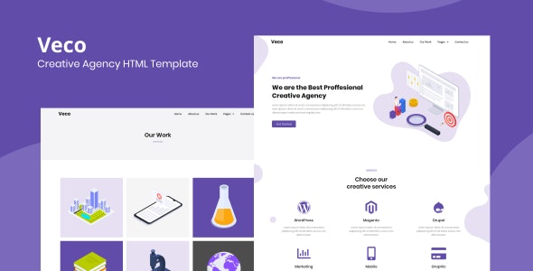 Veco v1.0 - Creative Agency HTML Template