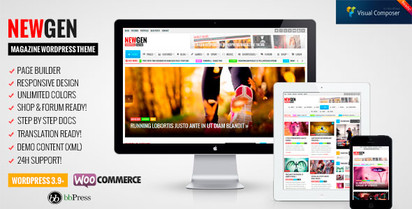 Newgen v2.0 - Responsive News/Magazine Theme