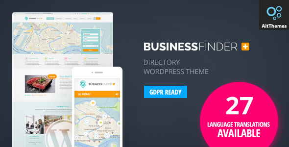 Business Finder v3.1.1 - Directory Listing WordPress Theme
