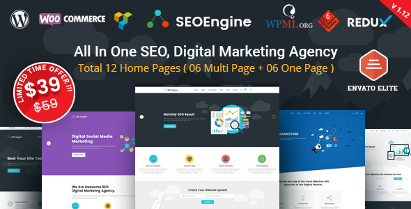 Download SEO Engine v1.12 – SEO & Digital Marketing Agency WordPress Theme | Free Nulled Scripts