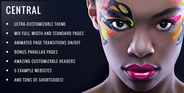Central v3.0.1 - Versatile Multi-Purpose WordPress Theme