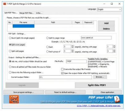 Download 7-PDF Split and Merge Pro 6.0.0.164 Portable [Latest]