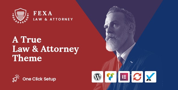 Fexa v1.0.1 - Lawyer & Attorney WordPress Theme