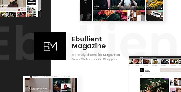 Ebullient v1.3 - Modern News and Magazine Theme