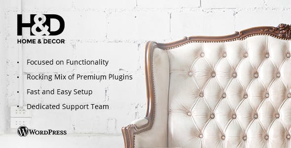 H&D v1.2.4 - Interior Design WordPress Theme