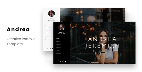 Andrea v1.0 - Personal Portfolio Template