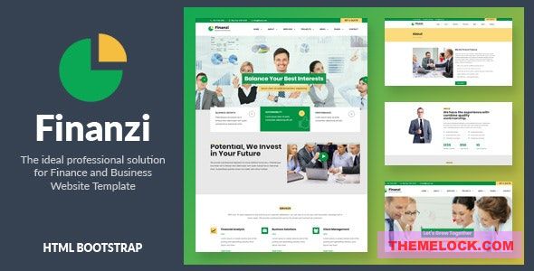 Finanzi v1.0 - Finance and Business HTML Template