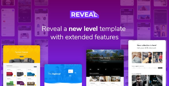 Reveal v1.0 - Multi-Purpose eCommerce HTML Template