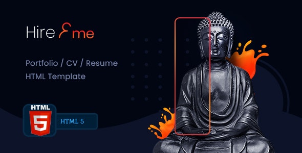 HireMe v1.0 - Accountant Portfolio HTML Template