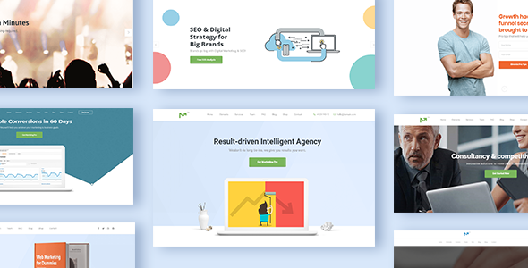 Marketing Pro v2.6 - SEO WordPress Theme for SEO, Agency